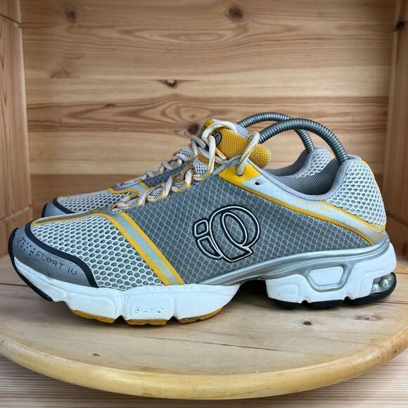 IQ Pearl Zuni White & Grey Athletic Sneaker Shoes Womens Size 10.5 - Picture 4 of 8